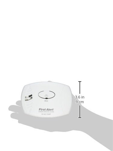 First Alert CO400 Carbon Monoxide (CO) Detector, Battery Operated Alarm, 1-Pack