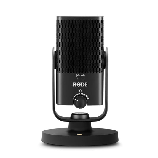 RØDE NT-USB+ Professional-Grade USB Condenser Microphone For Recording Studio Quality Audio Directly To A Computer Or Mobile Device, Black