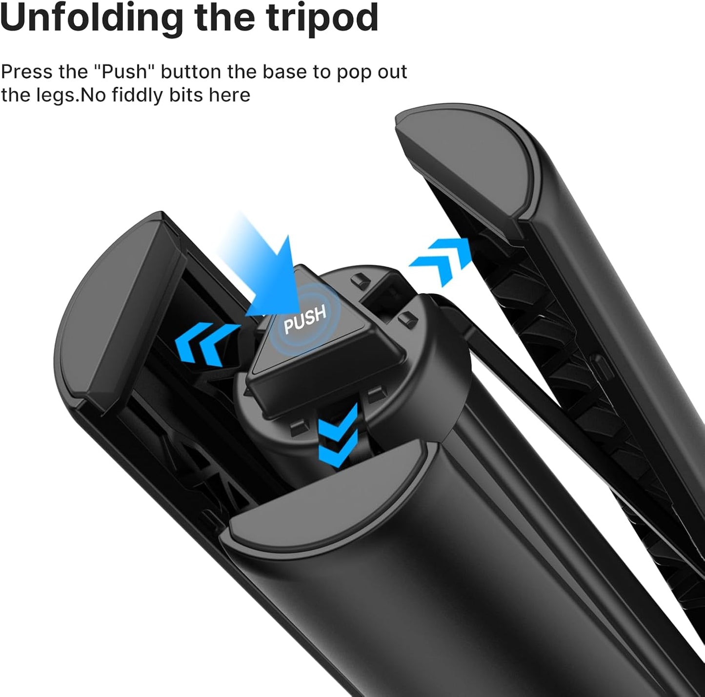 ULANZI TT52 59in Invisible Selfie Stick Tripod, Extendable Pole Selfie Stick Handle Grip Compatible with DJI OSMO 360/OSMO Pocket 3/Insta 360 x5 x4 x3 w Adapter for G-O P-RO Hero 13 12 11 10 9 8 7 6