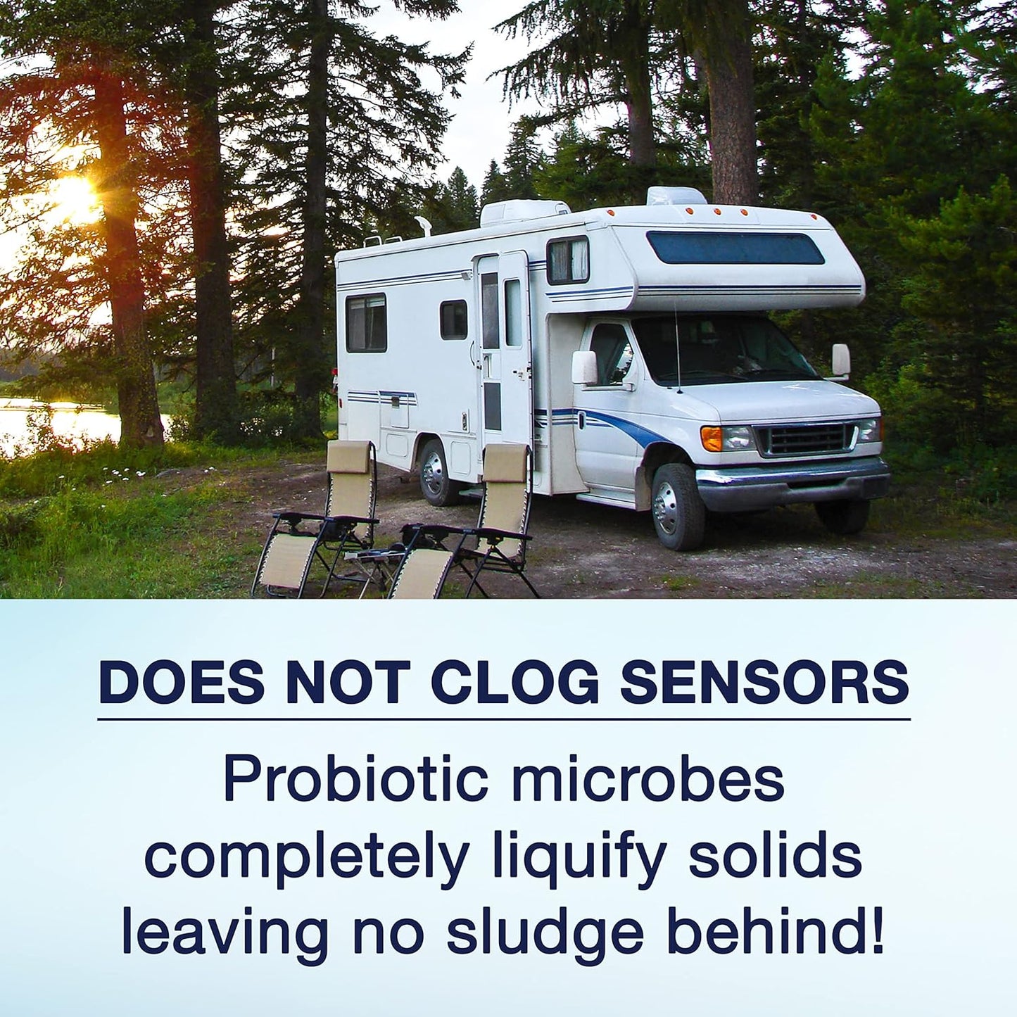 Tank ReVive for RVs and Boats – 33 fl.oz, Probiotic Sludge & Solid Dissolver, Liquifies Struvite, Cleans Clogged Sensors, Eliminates Toilet & Gray Tank Odors, Safe for People & Pipes by SCD Probiotics